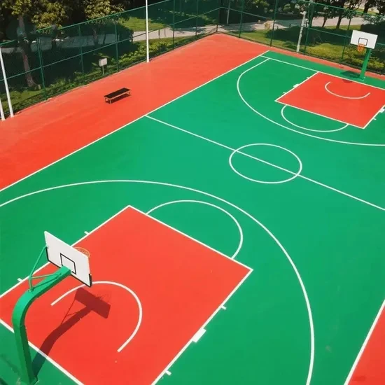 Thi công sân bóng rổ chuẩn FIBA